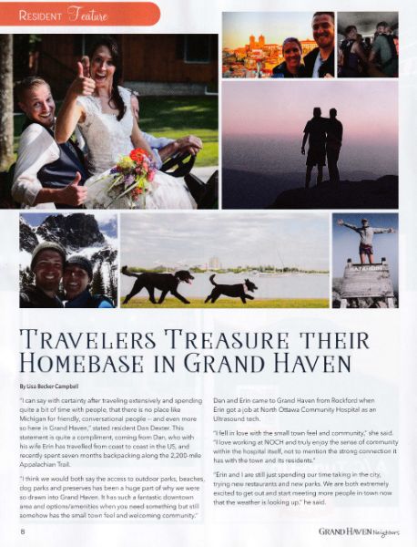 Neighbours of Grand Haven Magazine Feature
